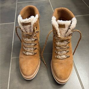 Kate Spade Tan Winter Boots